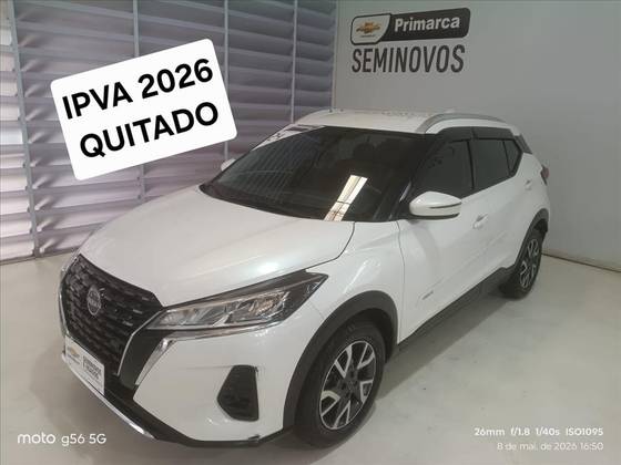 NISSAN KICKS 1.6 16V FLEXSTART SENSE XTRONIC NISSAN KICKS 1.6 16V FLEXSTART SENSE XTRONIC